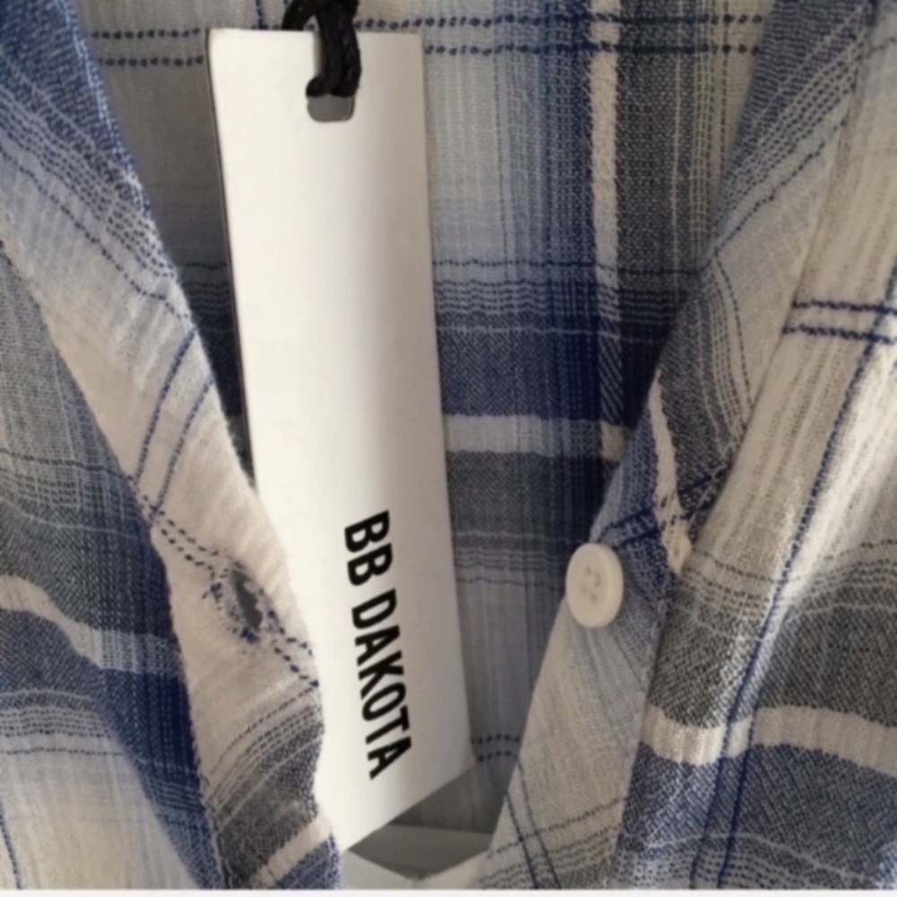 BB Dakota William Plaid Shirt Dress - Picture 5 of 7